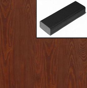 Притворная планка для дверей из массива М Т-36 Орех Сосна